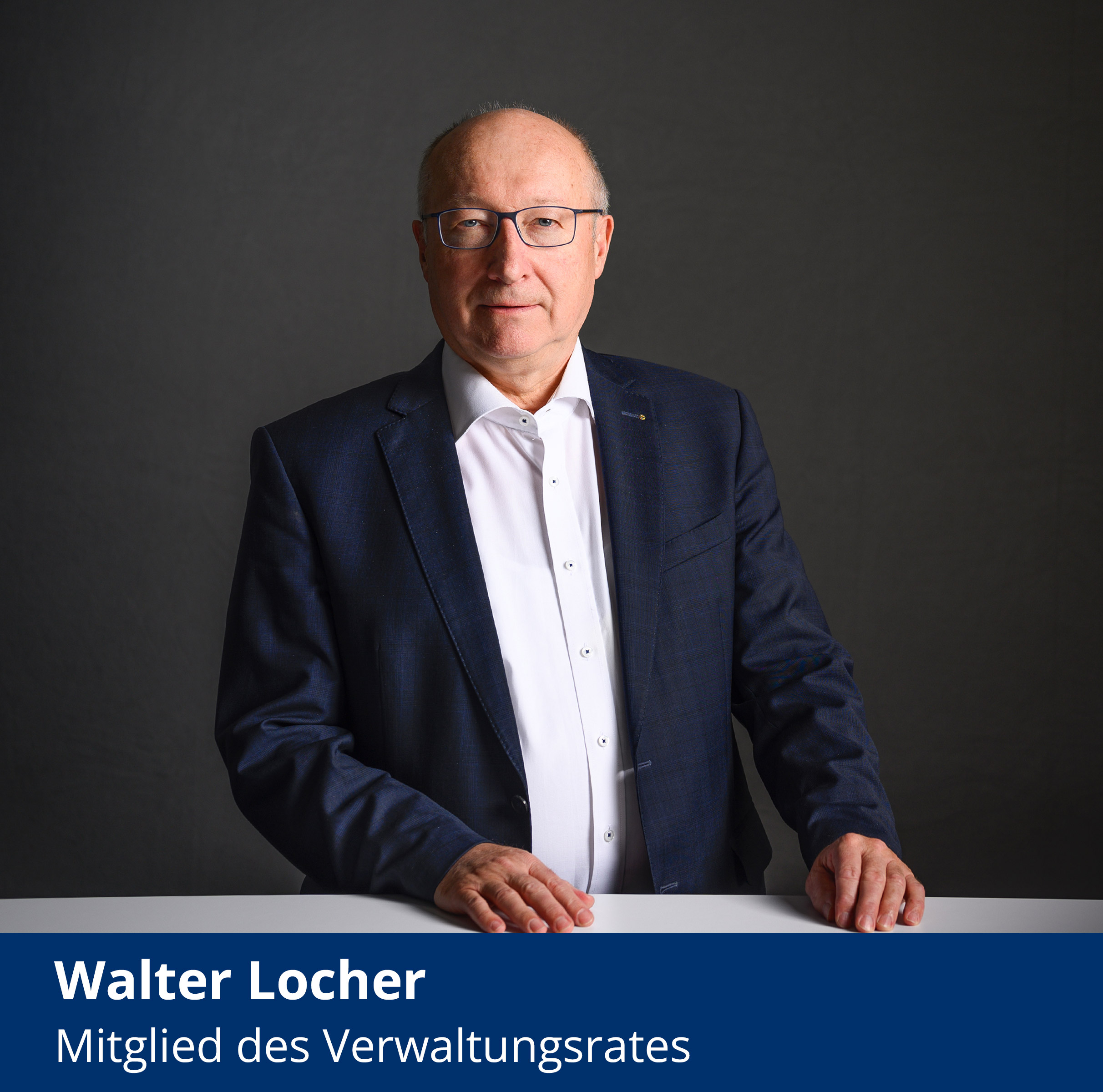 Walter Locher Mitglied des Verwaltungsrates