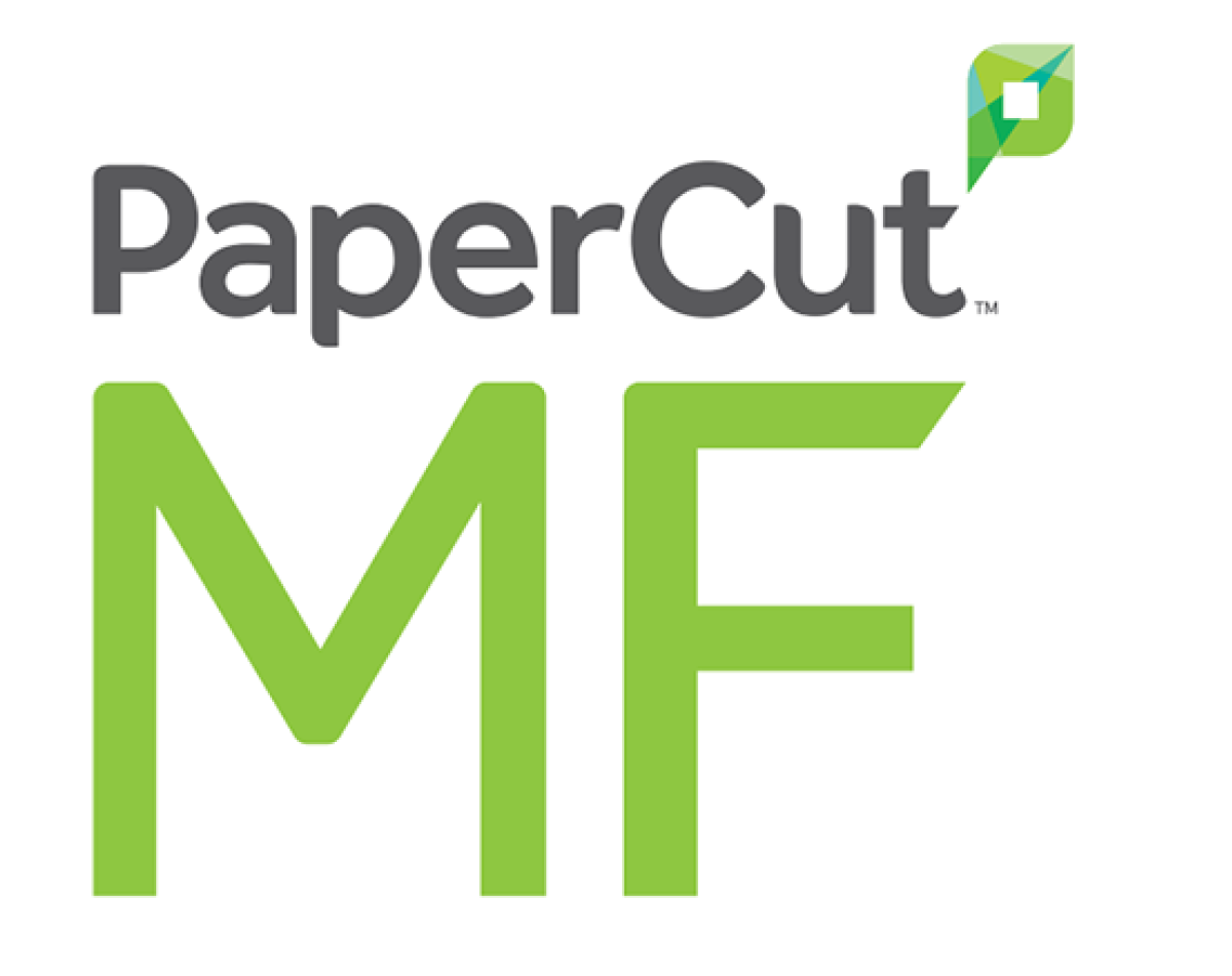 Logo Papecut Follow Me Printing and Scanning