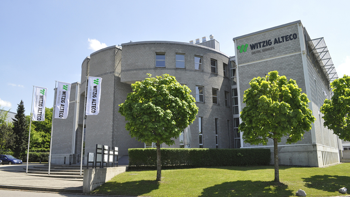 Witzig Altdeco Gebäude aussen